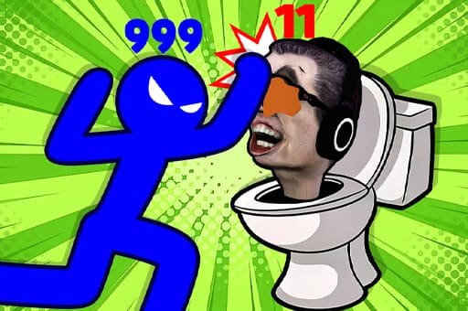 Stickman Hero Skibidi Tower Defense